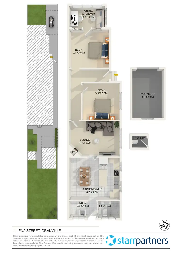 Floorplan of Homely house listing, 11 Lena Street, Granville NSW 2142