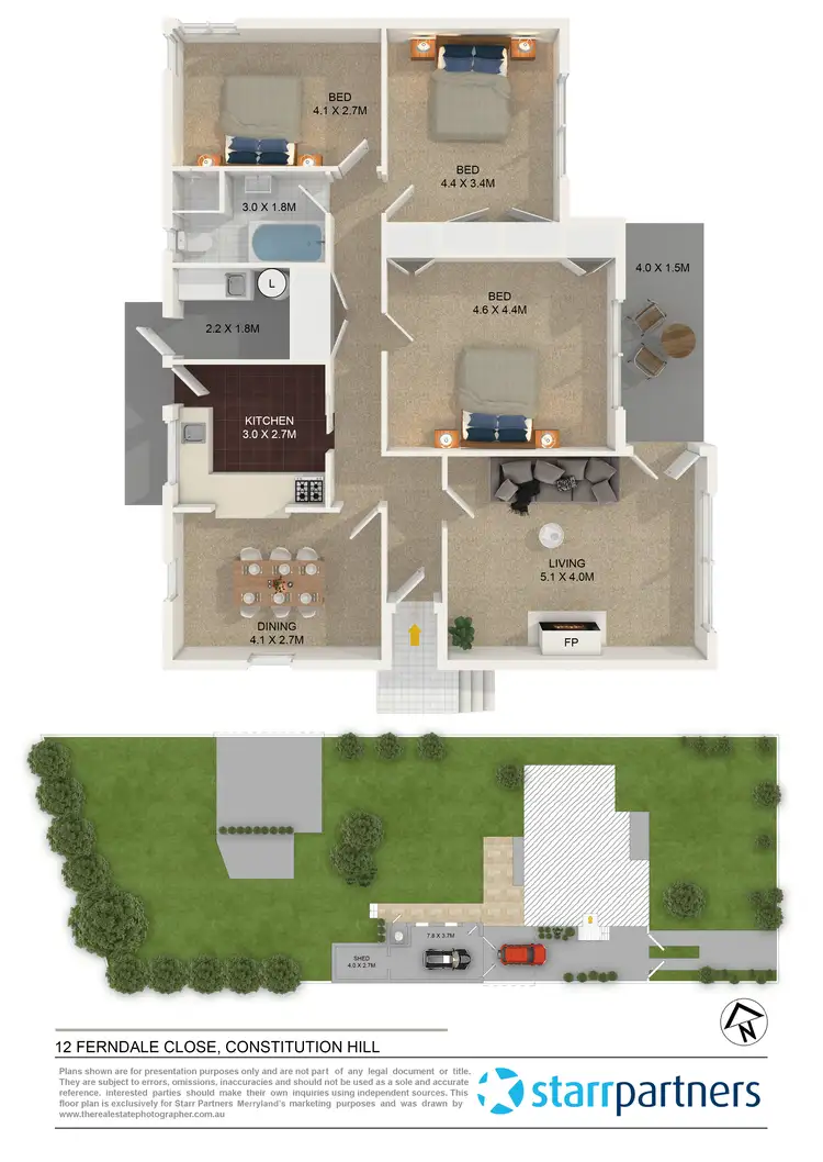 Floorplan of Homely house listing, 12 Ferndale Close, Constitution Hill NSW 2145