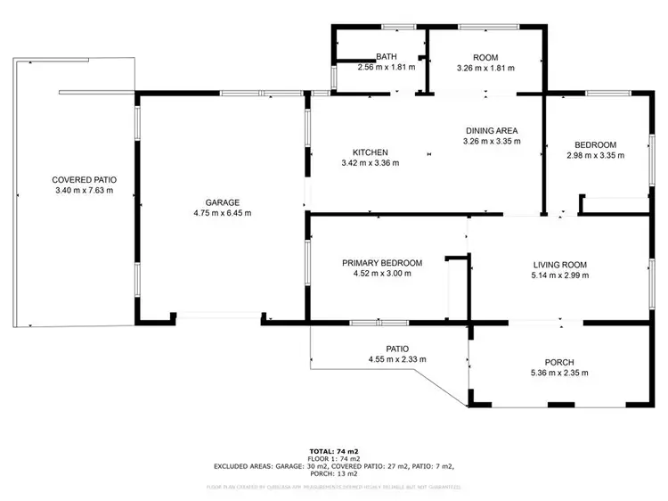 Floorplan of Homely rural property listing, 78 Tamaree Road, Tamaree QLD 4570