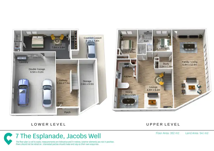 Floorplan of Homely house listing, 7 The Esplanade, Jacobs Well QLD 4208