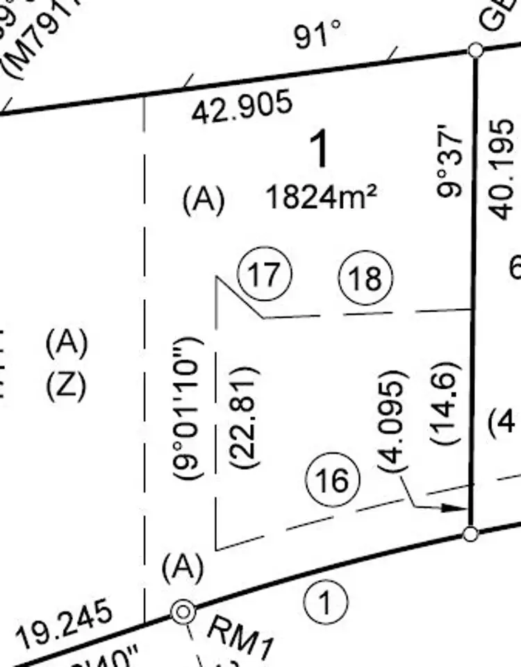 Floorplan of Homely land listing, 52 Coupe Drive (Lot 1), Thrumster NSW 2444