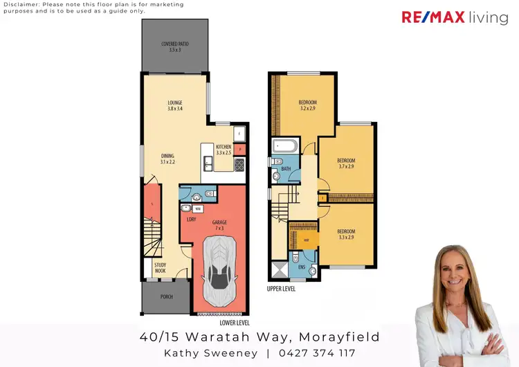 Floorplan of Homely house listing, 40/15 Waratah Way, Morayfield QLD 4506