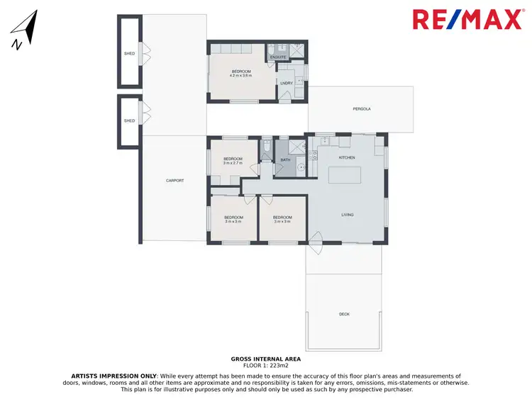 Floorplan of Homely house listing, 15 Avocado Crescent, Bli Bli QLD 4560