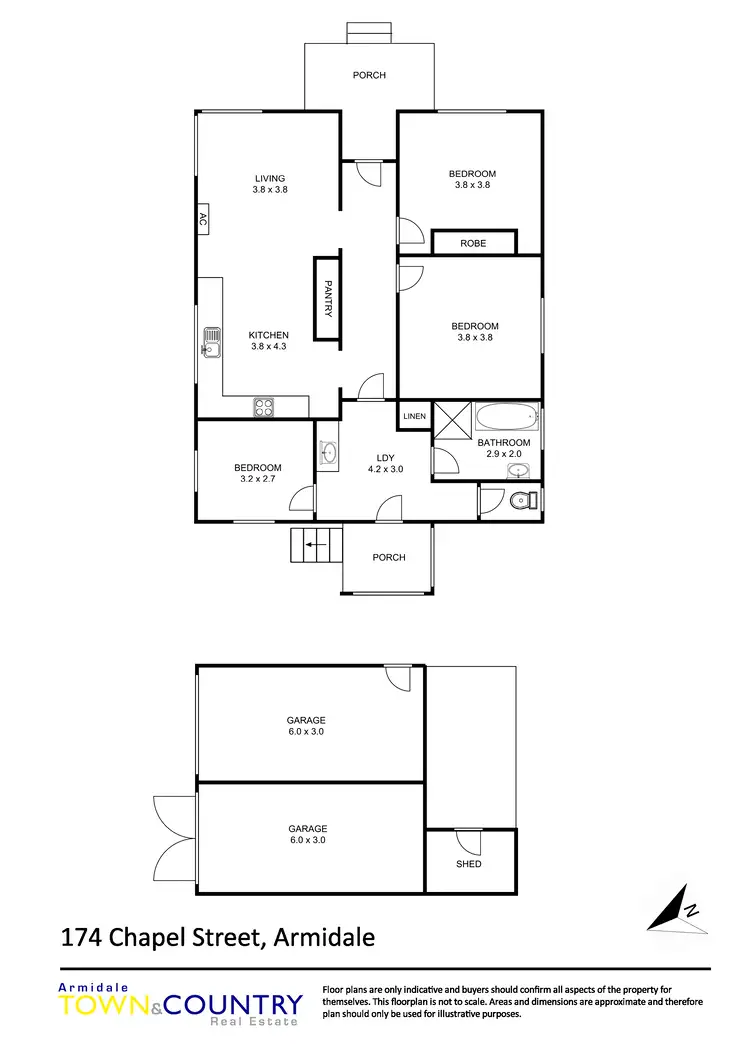Floorplan of Homely house listing, 174 Chapel Street, Armidale NSW 2350