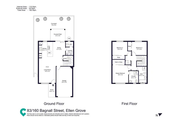 Floorplan of Homely townhouse listing, 83/160 Bagnall Street, Ellen Grove QLD 4078