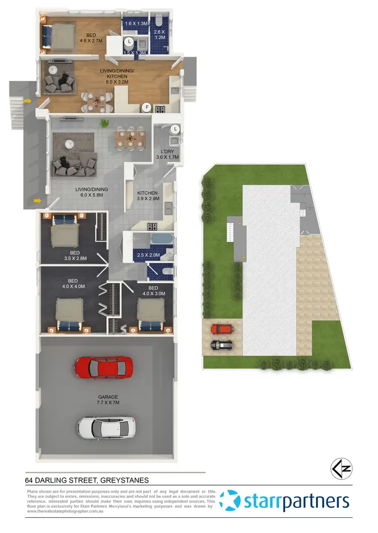 Floorplan of Homely house listing, 64 Darling Street, Greystanes NSW 2145