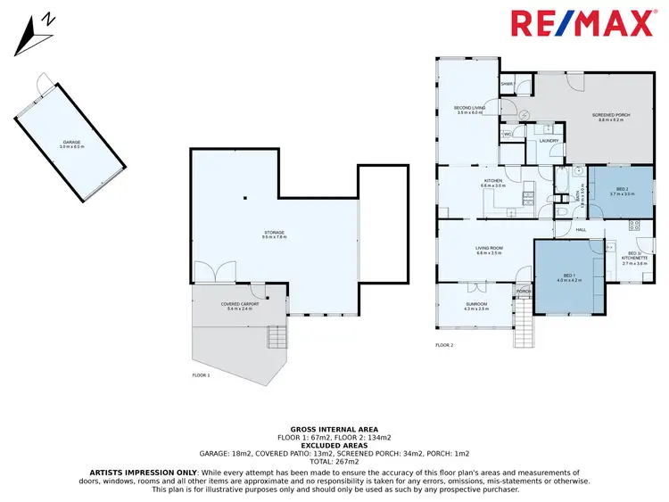 Floorplan of Homely house listing, 101 Perwillowen Road, Burnside QLD 4560
