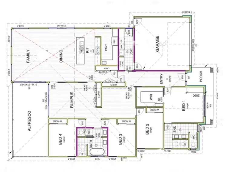Floorplan of Homely house listing, 17 BURT STREET, Gobbagombalin NSW 2650