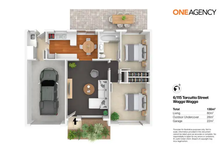 Floorplan of Homely unit listing, 6/115 TARCUTTA STREET, Wagga Wagga NSW 2650