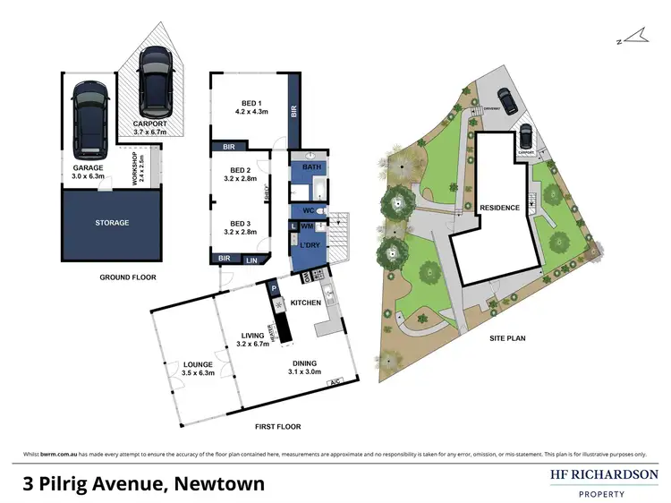 Floorplan of Homely house listing, 3 Pilrig Avenue, Newtown VIC 3220