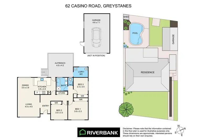 Floorplan of Homely house listing, 62 Casino Road, Greystanes NSW 2145
