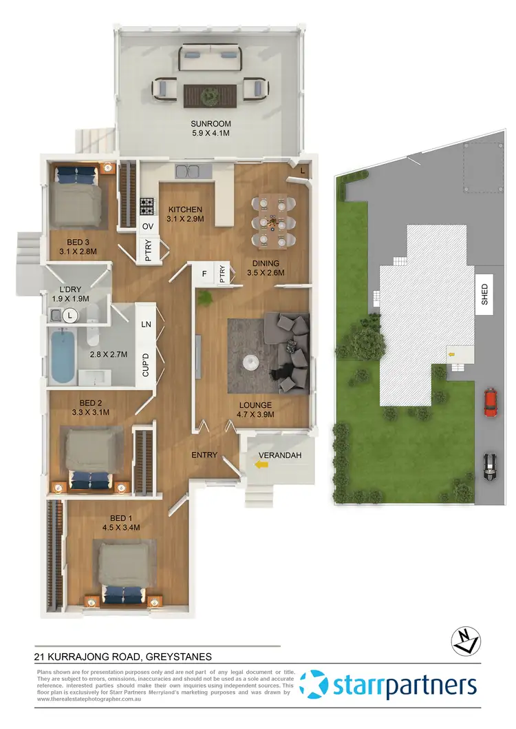 Floorplan of Homely house listing, 21 Kurrajong Road, Greystanes NSW 2145