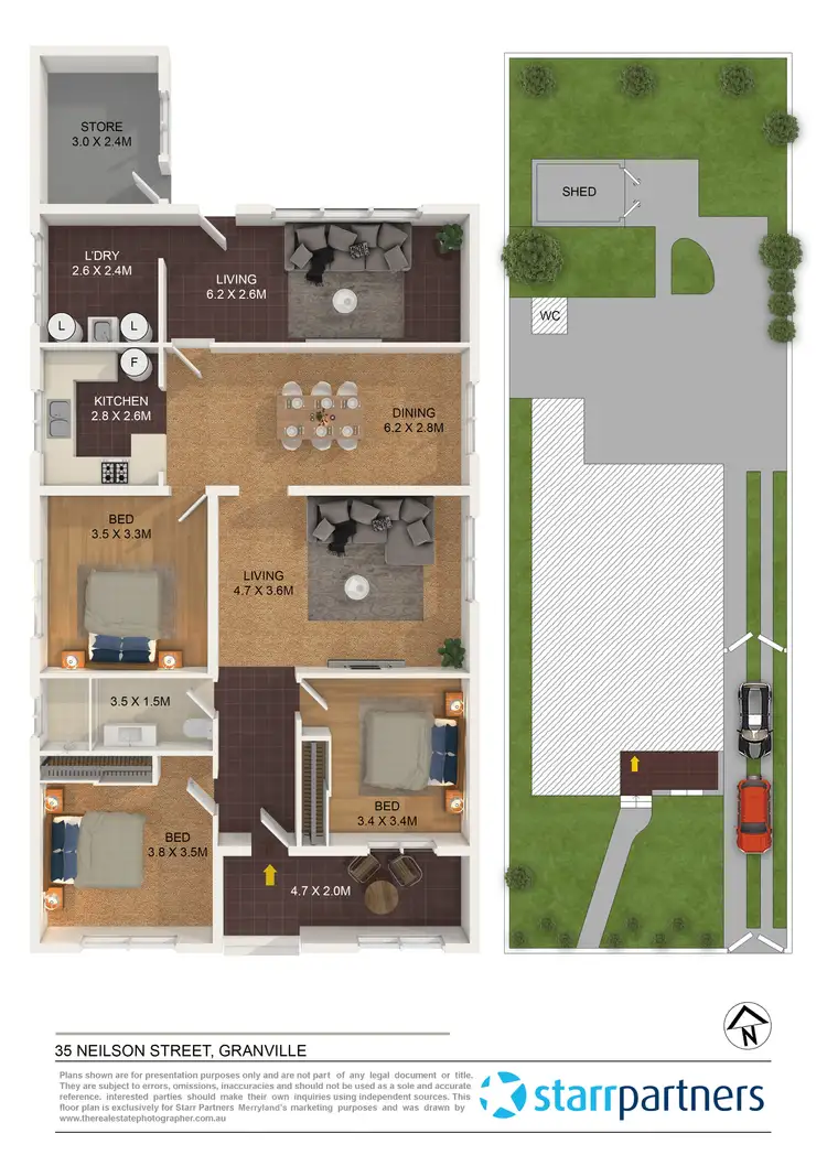 Floorplan of Homely house listing, 35 Neilson Street, Granville NSW 2142
