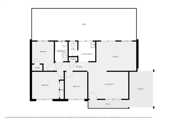 Floorplan of Homely house listing, 19 Morgan Court, Eaton WA 6232