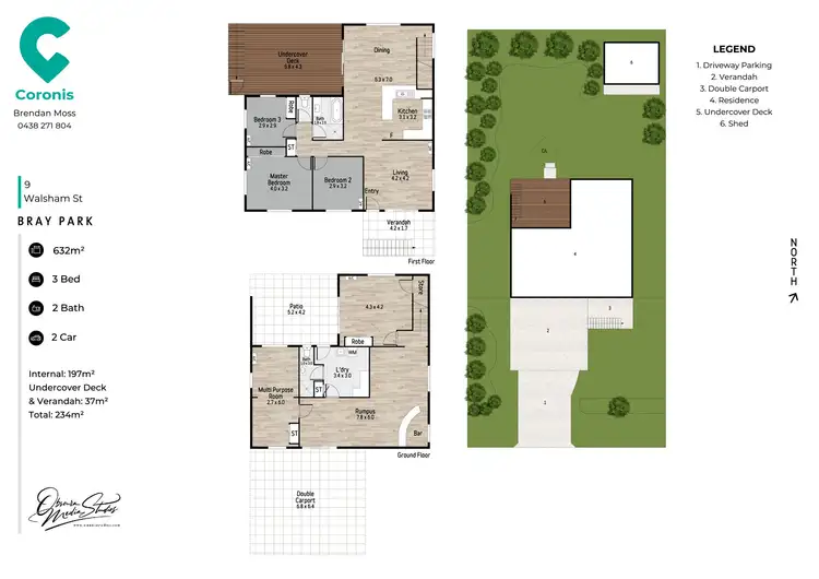 Floorplan of Homely house listing, 9 Walsham Street, Bray Park QLD 4500