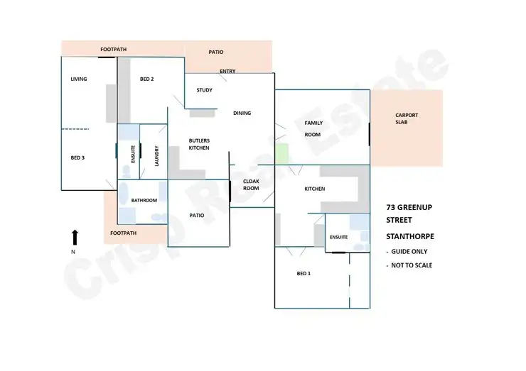 Floorplan of Homely house listing, 73 Greenup Street, Stanthorpe QLD 4380