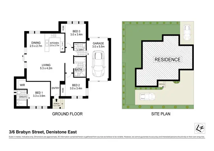 Floorplan of Homely villa listing, 3/6 Brabyn Street, Denistone East NSW 2112