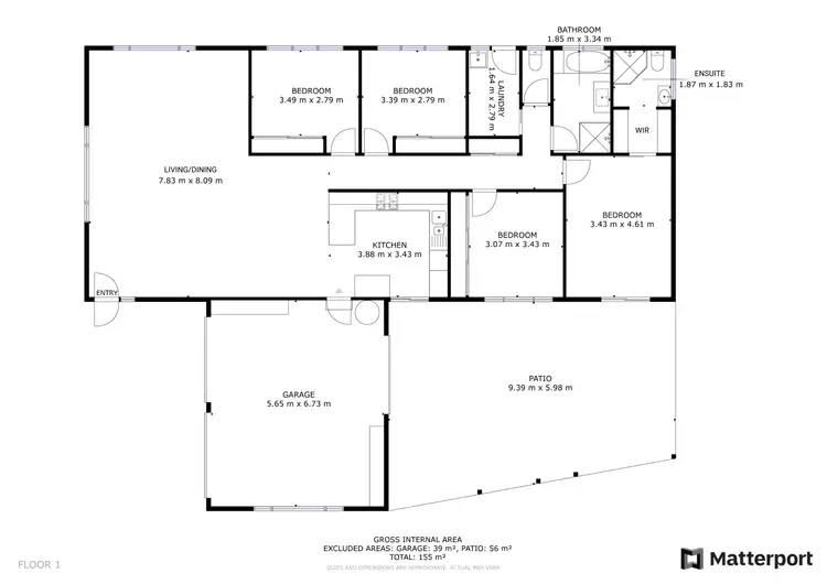 Floorplan of Homely house listing, 13 Lukin Close, Boambee East NSW 2452