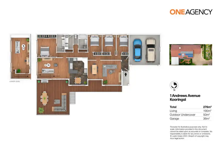 Floorplan of Homely house listing, 1 ANDREWS AVENUE, Kooringal NSW 2650