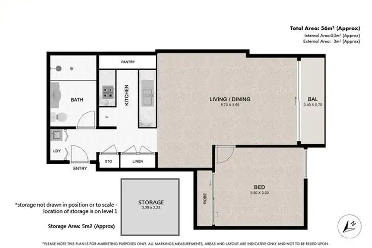 Floorplan of Homely house listing, 1304/108 Albert, Brisbane City QLD 4000