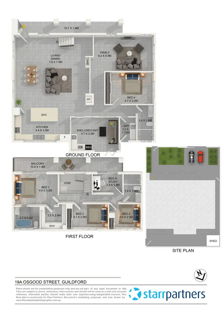Floorplan of Homely house listing, 19a Osgood Street, Guildford NSW 2161