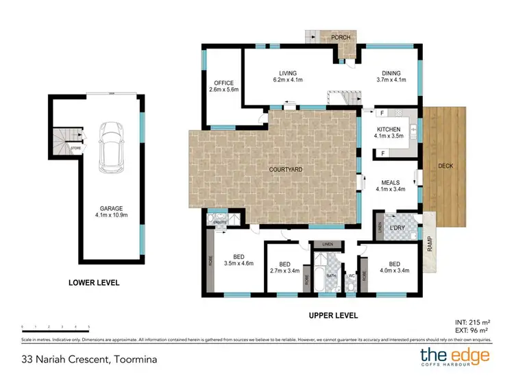Floorplan of Homely house listing, 33 Nariah Crescent, Toormina NSW 2452