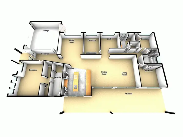 Floorplan of Homely house listing, 15 Geneva Crescent, Narangba QLD 4504