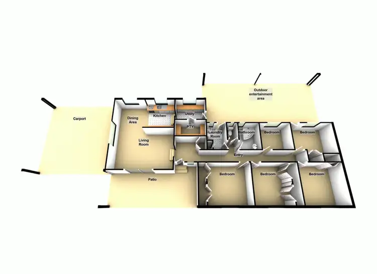 Floorplan of Homely house listing, 8 Wilsmith Street, Bray Park QLD 4500