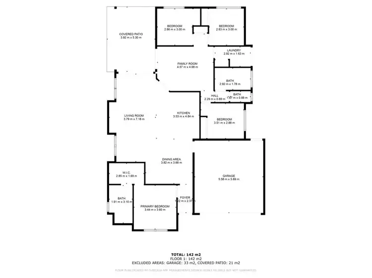 Floorplan of Homely house listing, 7 Graystone Court, Gympie QLD 4570
