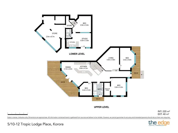 Floorplan of Homely townhouse listing, 5/10-12 Tropic Lodge Place, Korora NSW 2450