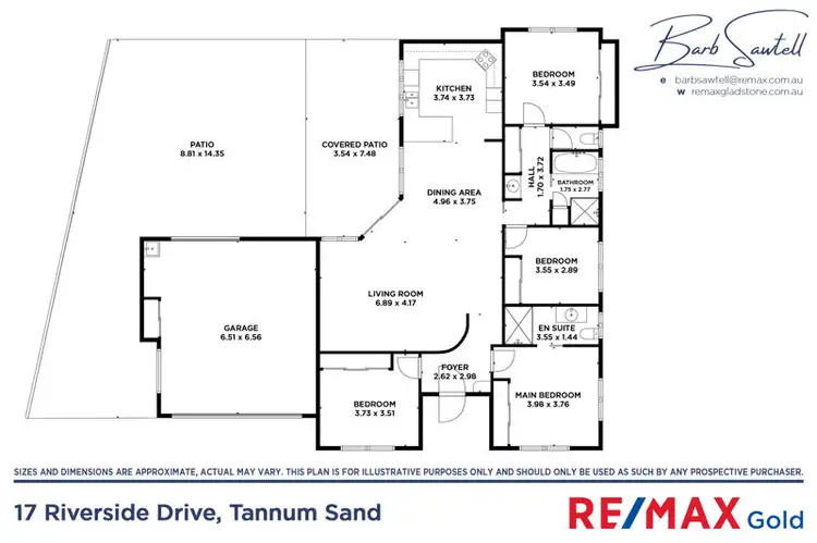 Floorplan of Homely house listing, 17 Riverside Drive, Tannum Sands QLD 4680