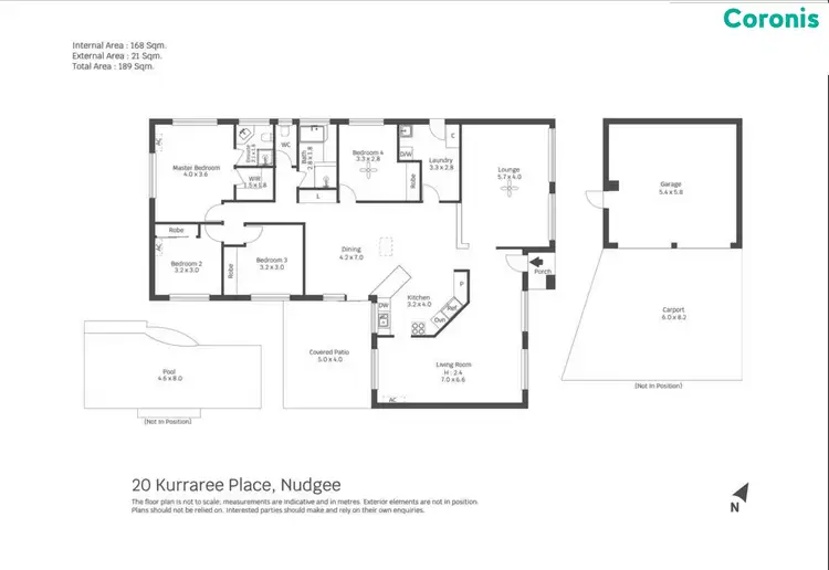 Floorplan of Homely house listing, 20 Kurraree Place, Nudgee QLD 4014
