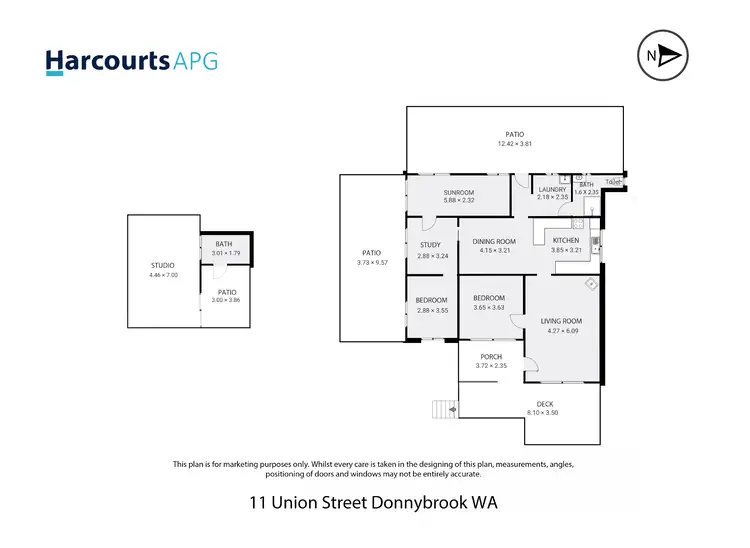Floorplan of Homely house listing, 11 Union Street, Donnybrook WA 6239