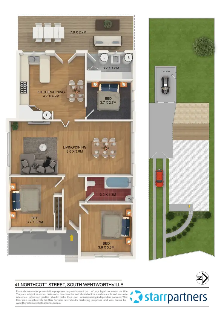 Floorplan of Homely house listing, 41 Northcott Street, South Wentworthville NSW 2145