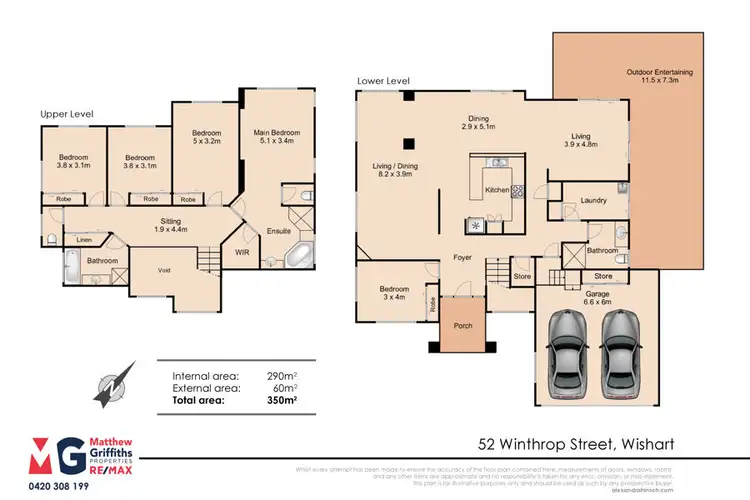 Floorplan of Homely house listing, 52 Winthrop Street, Wishart QLD 4122