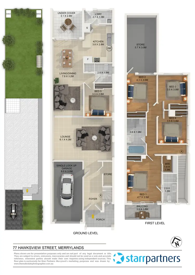Floorplan of Homely house listing, 77 Hawksview Street, Merrylands NSW 2160