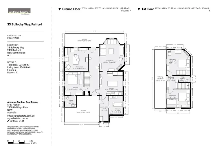 Floorplan of Homely house listing, 33 Bullocky Way, Failford NSW 2430