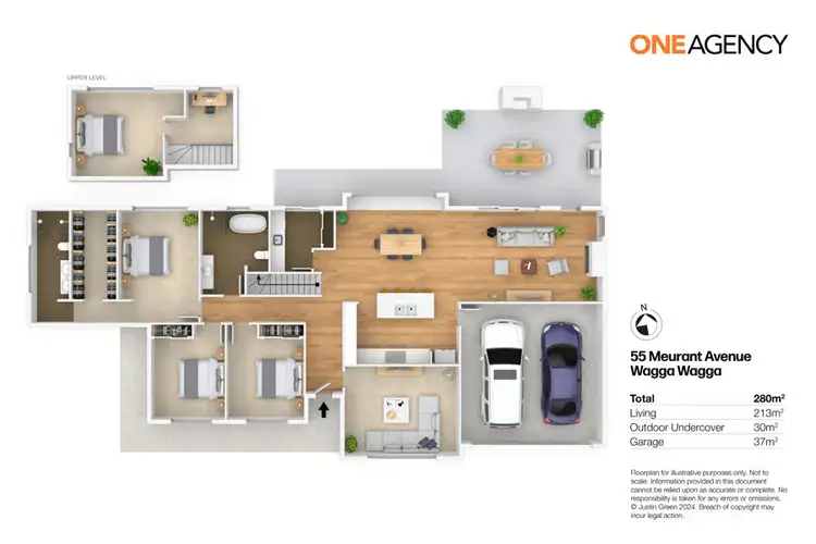 Floorplan of Homely house listing, 55 MEURANT AVENUE, Wagga Wagga NSW 2650
