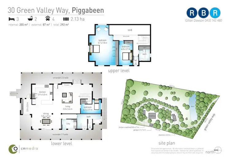 Floorplan of Homely rural property listing, 30 Green Valley Way, Piggabeen NSW 2486