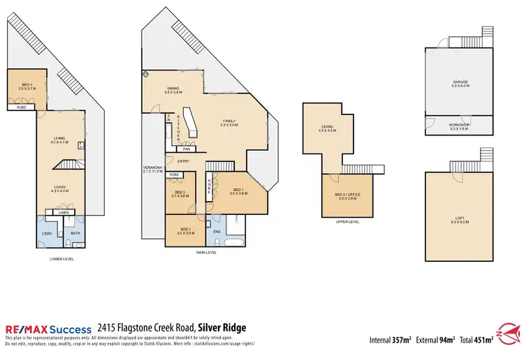 Floorplan of Homely house listing, 2415 Flagstone Creek Road, Silver Ridge QLD 4352