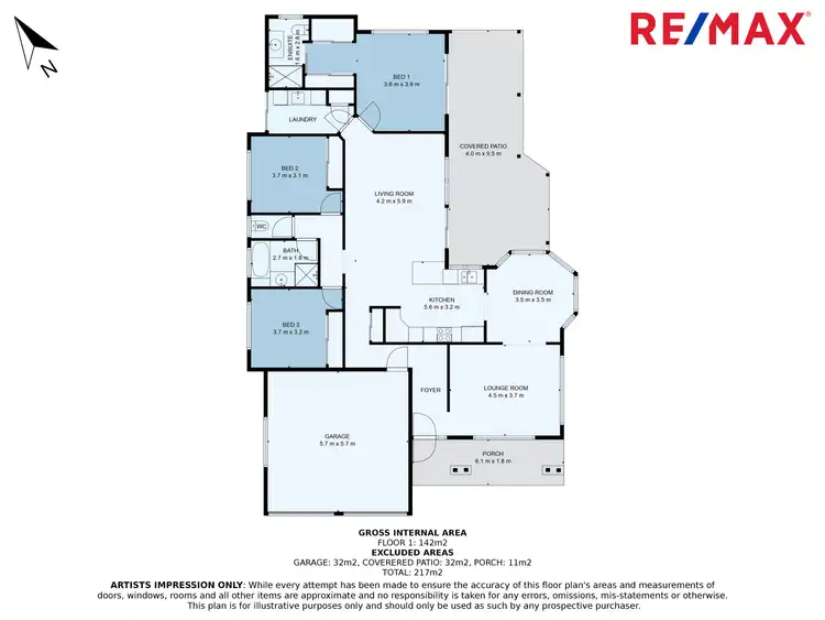 Floorplan of Homely house listing, 9 Dolphin Drive, Nambour QLD 4560