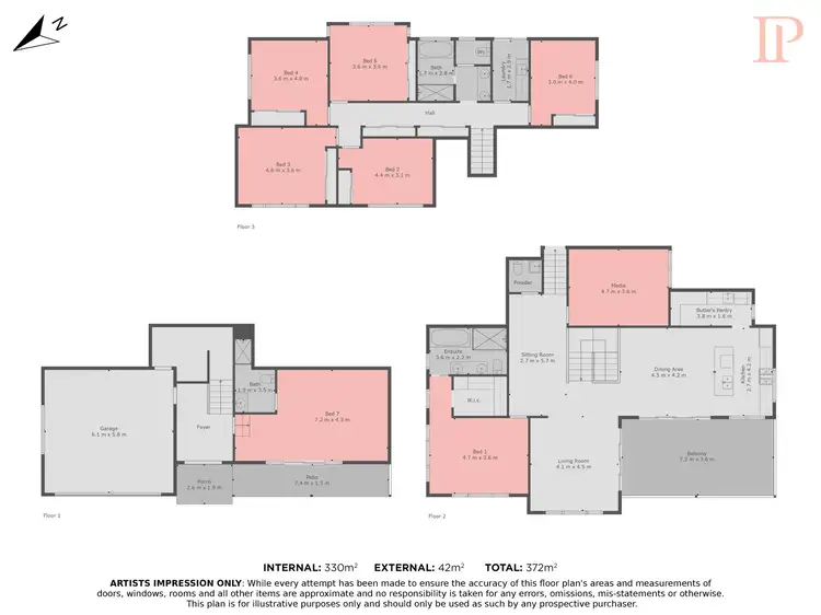Floorplan of Homely house listing, 102 Plantation Rise Drive, Woombye QLD 4559