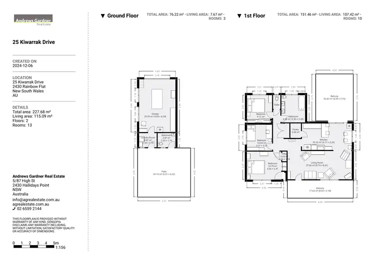 Floorplan of Homely house listing, 25 Kiwarrak Dr, Rainbow Flat NSW 2430
