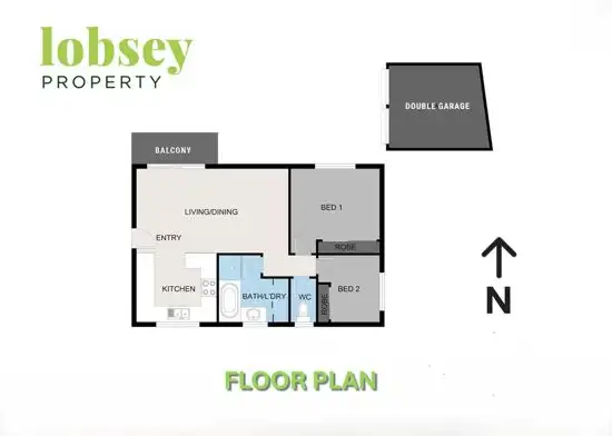 Floorplan of Homely unit listing, Address available on request