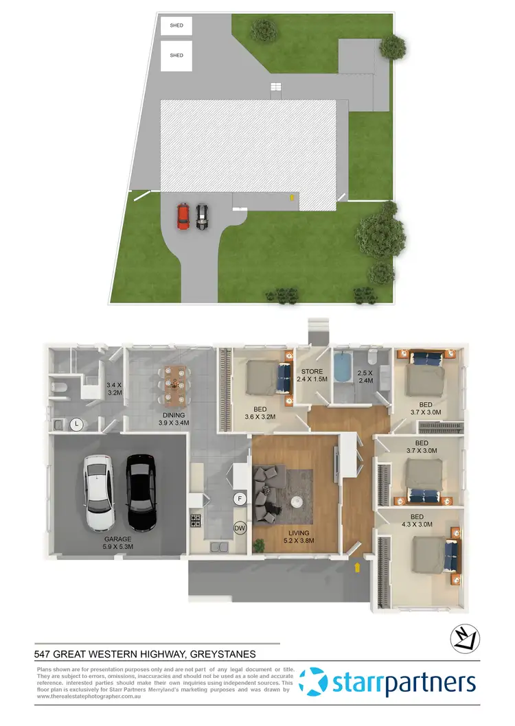 Floorplan of Homely house listing, 547 Great Western Highway, Greystanes NSW 2145