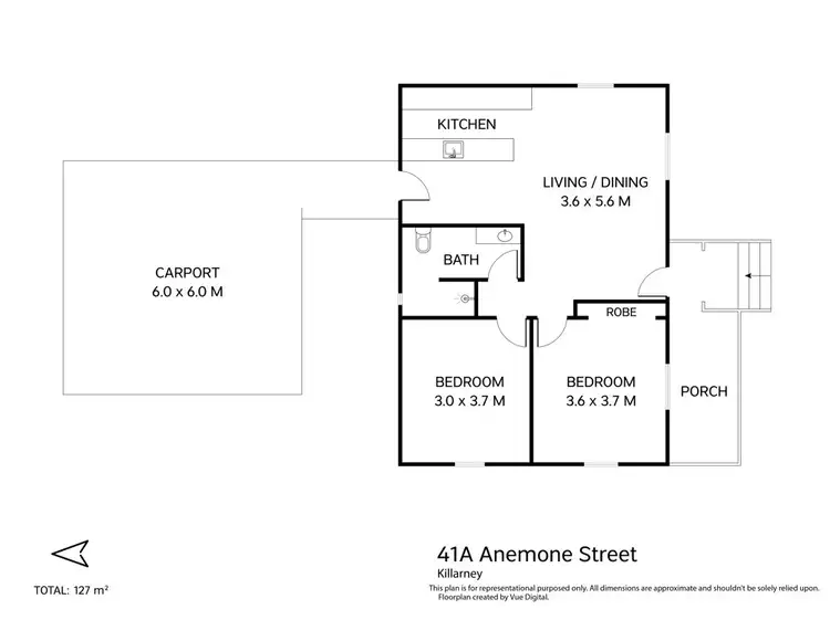 Floorplan of Homely house listing, Address available on request