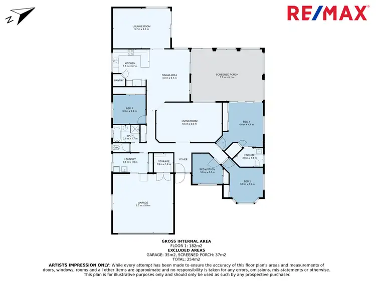Floorplan of Homely house listing, 44 Sir Joseph Banks Drive, Pelican Waters QLD 4551