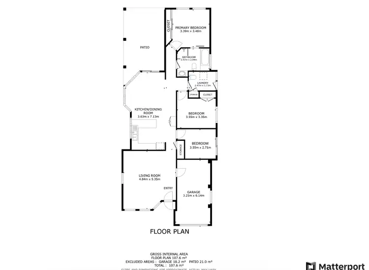Floorplan of Homely house listing, 24 Aquamarine Drive, Toormina NSW 2452