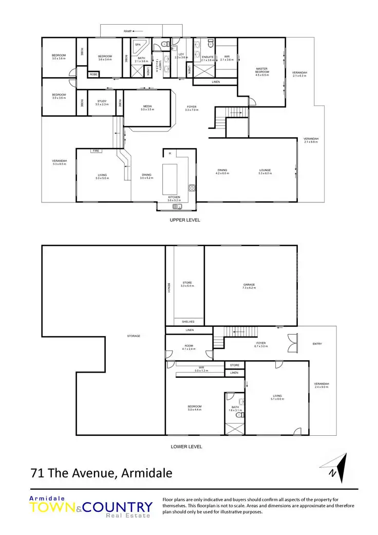 Floorplan of Homely house listing, 71 The Avenue, Armidale NSW 2350