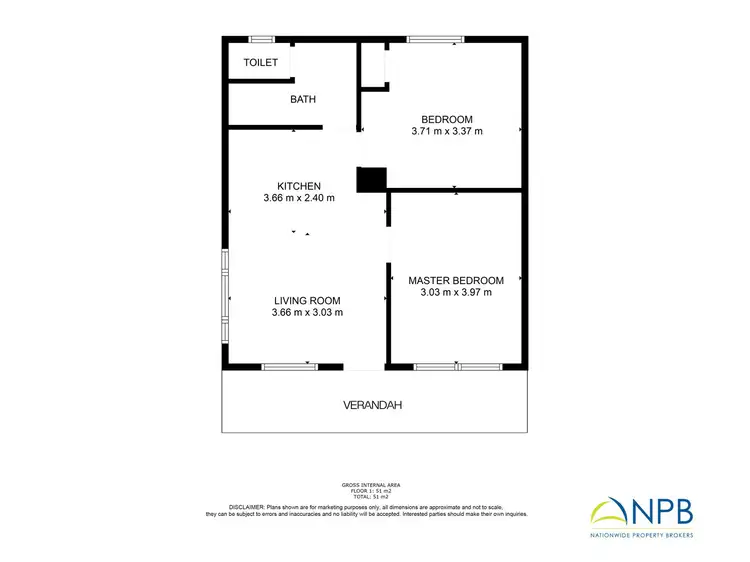 Floorplan of Homely unit listing, 2/23 Burrawan Street, Port Macquarie NSW 2444